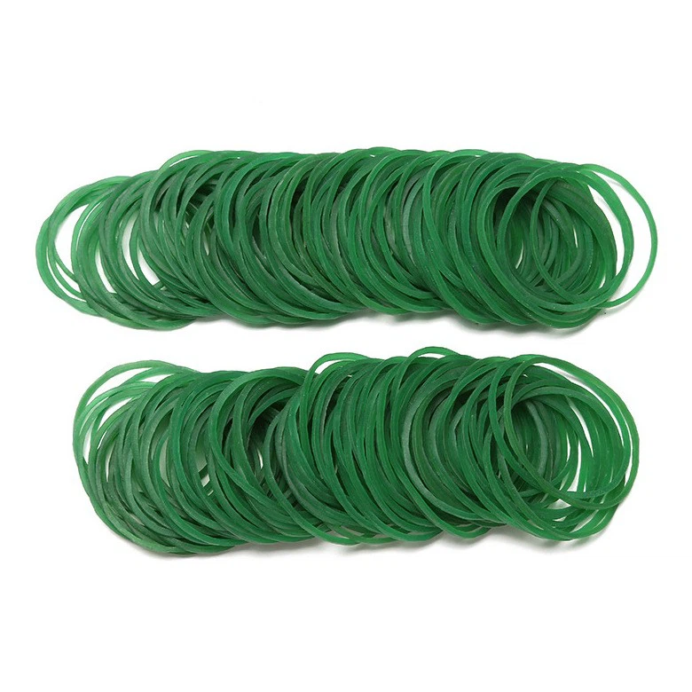 Mini Portable Green Small Rubber Bands